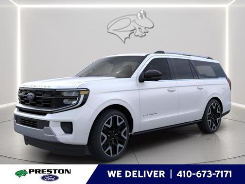 Star White 2026 Ford Expedition Max Platinum