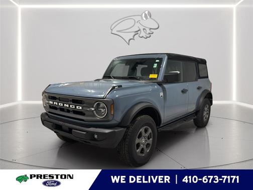 Azure Gray Metallic 2024 Ford Bronco Big Bend