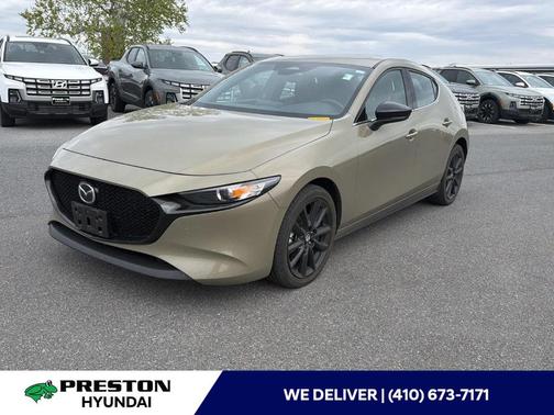 Zircon Sand Metallic 2024 Mazda Mazda3 2.5 Carbon Turbo