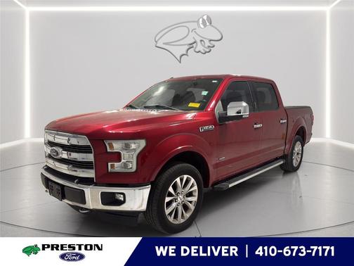 Ruby Red Metallic Tinted Clearcoat 2017 Ford F-150 Lariat