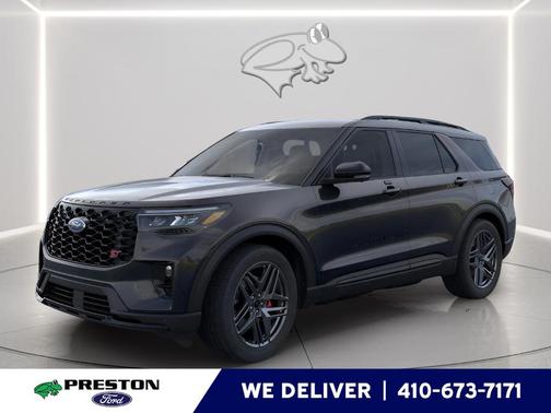 Agate Black 2026 Ford Explorer ST