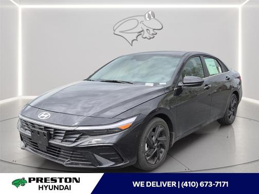 Black 2026 Hyundai ELANTRA SEL SPORT PREMIUM