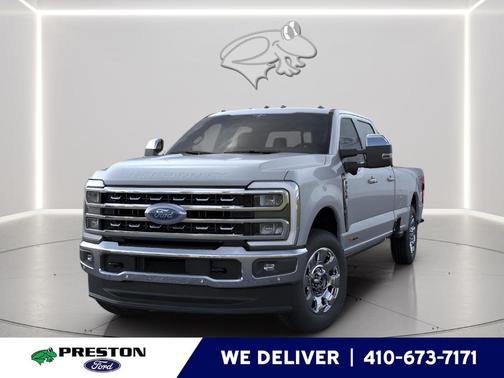 Glacier Gray Metallic 2026 Ford F-350 Lariat Super Duty