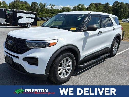 Oxford White 2021 Ford Explorer Base