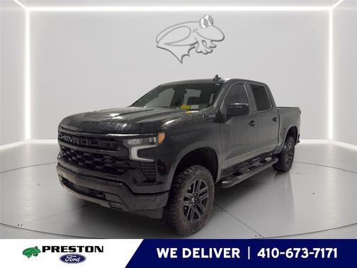 Black 2025 Chevrolet Silverado 1500 RST