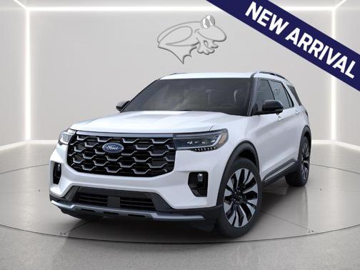 Star White 2026 Ford Explorer Platinum