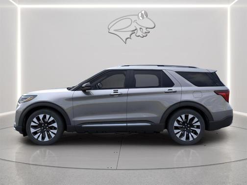 Light Blue Clearcoat Metallic 2026 Ford Explorer Platinum