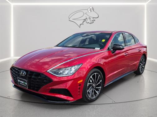 Calypso Red 2020 Hyundai SONATA SEL Plus