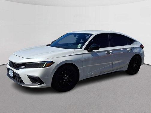 Platinum White Pearl 2023 Honda Civic Sport