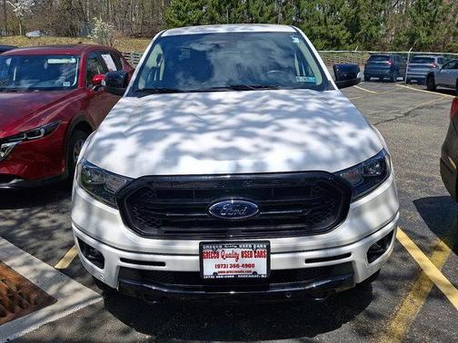 White Platinum Metallic Tri-Coat 2020 Ford Ranger Lariat