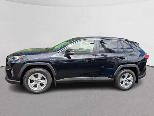 Midnight Black Metallic 2021 Toyota RAV4 Hybrid XLE
