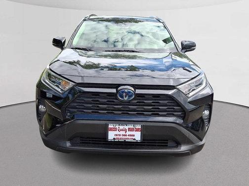 Midnight Black Metallic 2021 Toyota RAV4 Hybrid XLE