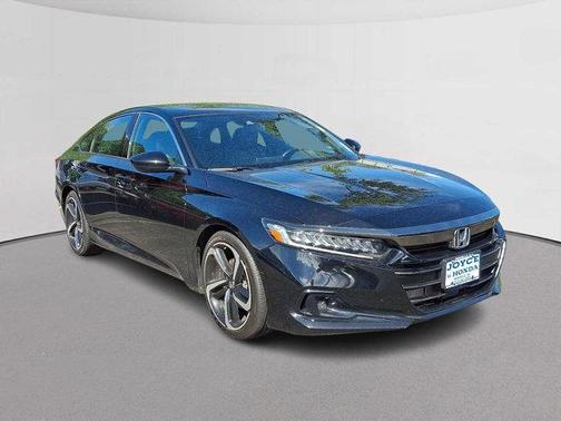 Crystal Black Pearl 2022 Honda Accord Sport 1.5T