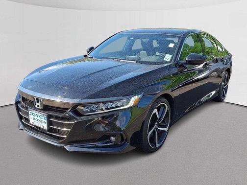 Crystal Black Pearl 2022 Honda Accord Sport 1.5T