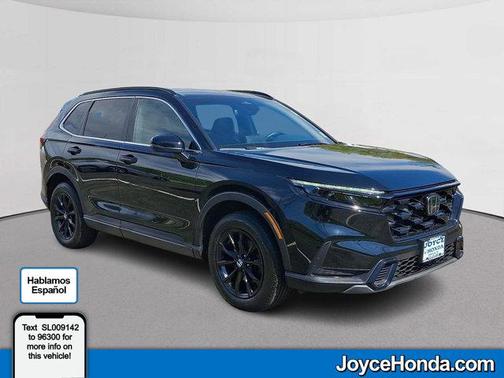 Crystal Black Pearl 2025 Honda CR-V Hybrid Sport