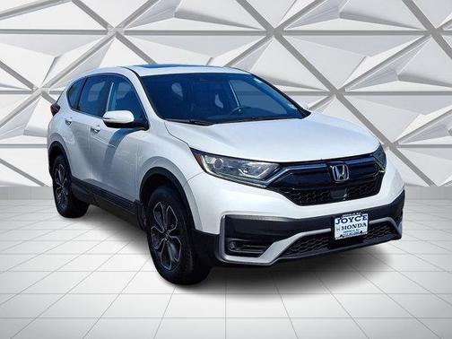Platinum White Pearl 2021 Honda CR-V EX-L