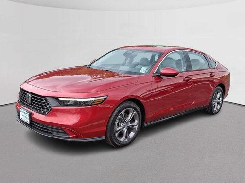 Radiant Red Metallic 2024 Honda Accord EX