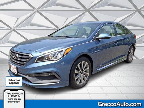 Nouveau Blue 2017 Hyundai SONATA Sport