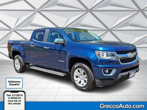Pacific Blue Metallic 2019 Chevrolet Colorado LT