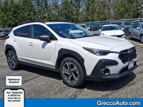 Crystal White Pearl 2024 Subaru Crosstrek Premium