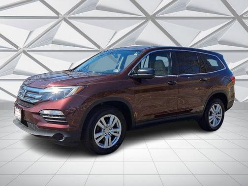 Dark Cherry Pearl 2017 Honda Pilot LX