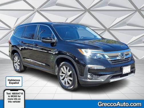 Crystal Black Pearl 2022 Honda Pilot EX-L