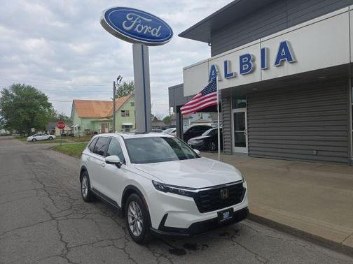 Platinum White Pearl 2025 Honda CR-V EX-L 2WD