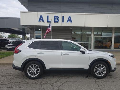Platinum White Pearl 2025 Honda CR-V EX-L 2WD