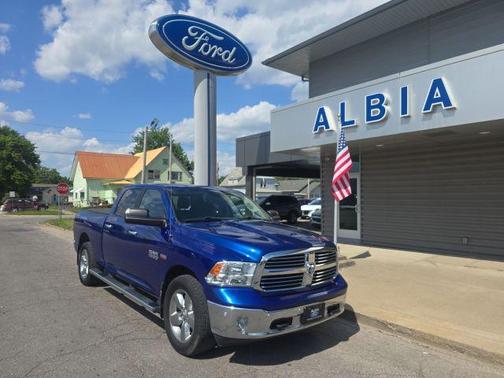 Blue Streak Pearlcoat 2018 RAM 1500 Big Horn