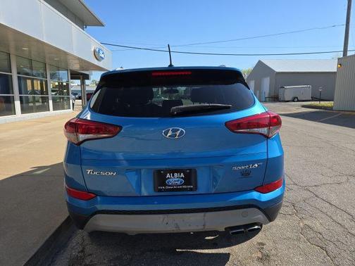Caribbean Blue 2017 Hyundai TUCSON Sport