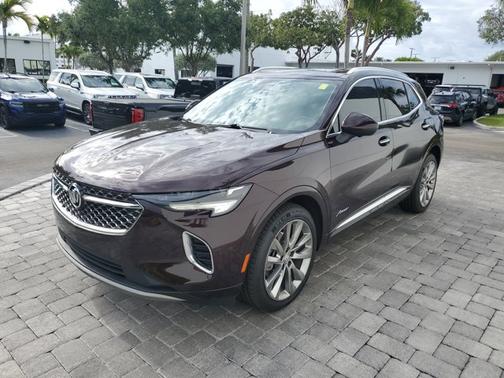 Rich Garnet Metallic 2022 Buick Envision Avenir