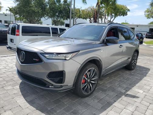 Liquid Carbon Metallic 2023 Acura MDX Type S w/Advance Package