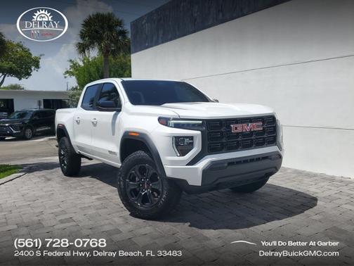 Summit White 2025 GMC Canyon 2WD Elevation