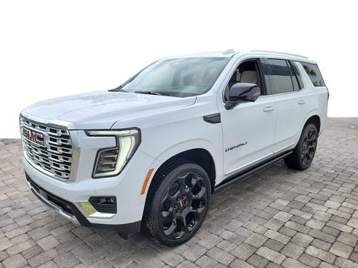 Glacier White Tricoat 2026 GMC Yukon Denali