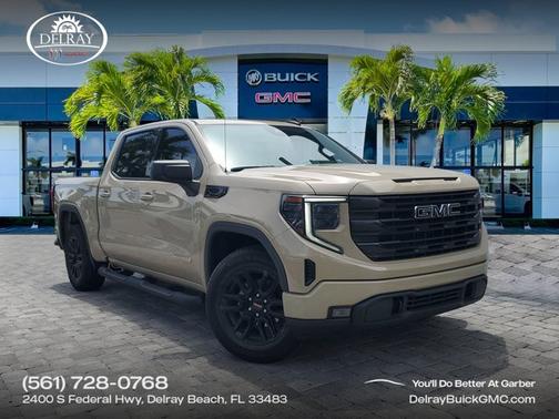 Desert Sand Metallic 2023 GMC Sierra 1500 Elevation