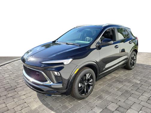 Ebony Twilight Metallic 2026 Buick Encore GX Sport Touring