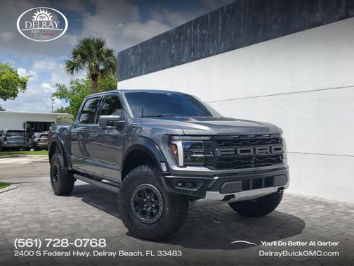 Gray Metallic 2025 Ford F-150 Raptor
