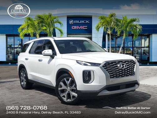 Hyper White 2021 Hyundai PALISADE SEL