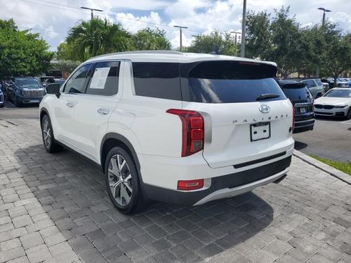 Hyper White 2021 Hyundai PALISADE SEL