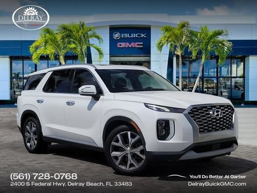 Hyper White 2021 Hyundai PALISADE SEL