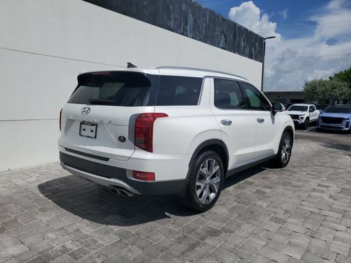 Hyper White 2021 Hyundai PALISADE SEL