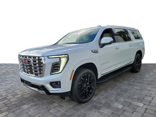 Glacier White Tricoat 2026 GMC Yukon XL Denali