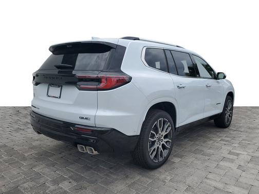 Glacier White Tricoat 2026 GMC Acadia Denali