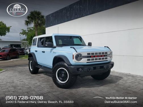 Robins Egg Blue 2023 Ford Bronco Heritage Limited Edition