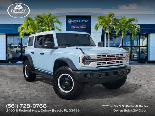 Robins Egg Blue 2023 Ford Bronco Heritage Limited Edition
