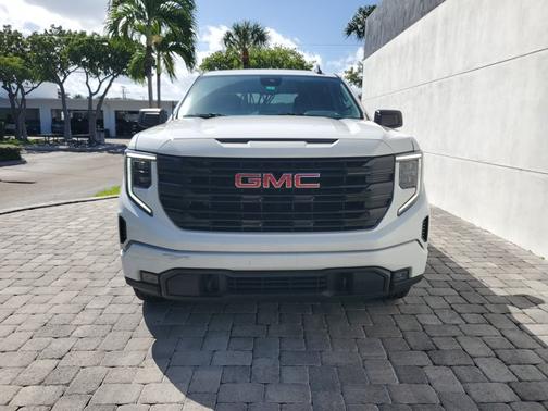 Summit White 2022 GMC Sierra 1500 Elevation