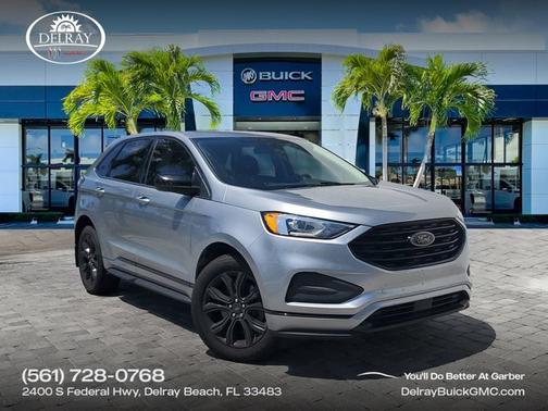 Iconic Silver Metallic 2022 Ford Edge SE SUV