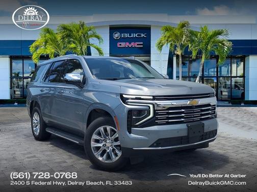 Sterling Gray Metallic 2025 Chevrolet Tahoe Premier