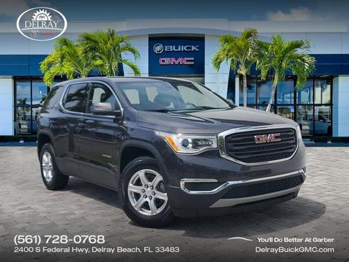 Iridium Metallic 2018 GMC Acadia SLE-1