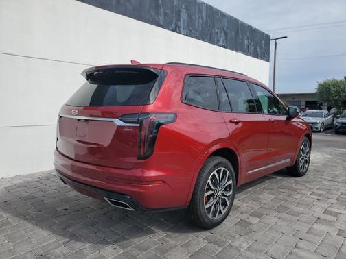 Radiant Red Tintcoat 2024 Cadillac XT6 AWD Sport